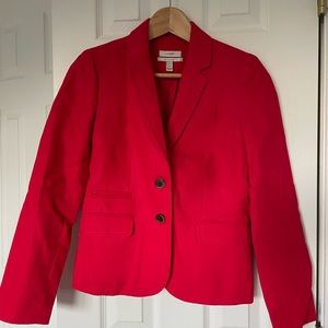 JCrew Linen Schoolboy Blazer